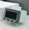 TV, tissue box, light luxury plastic living room coffee table, multi-functional storage box Specification image